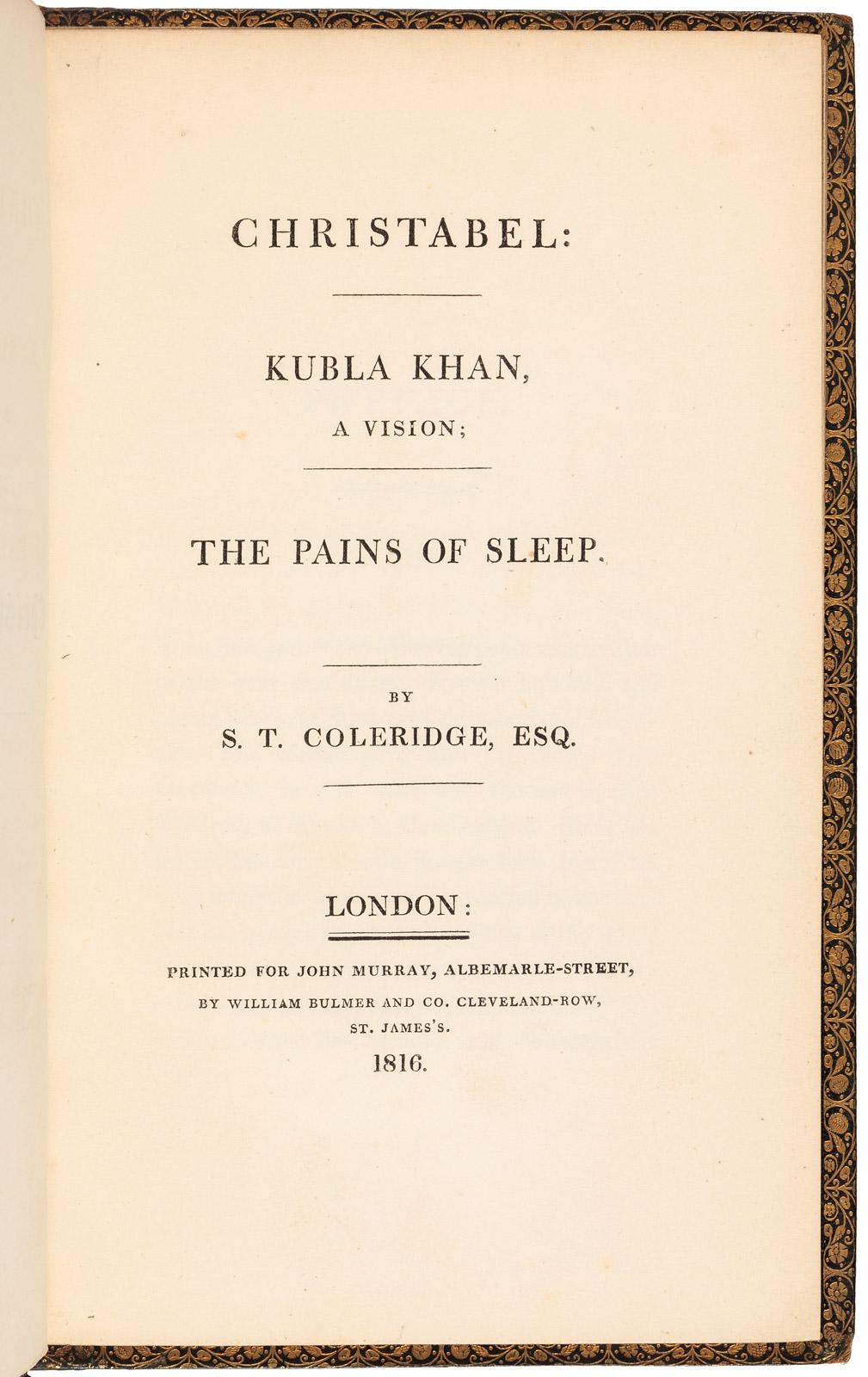 The Pains Of Sleep By Robert Southey